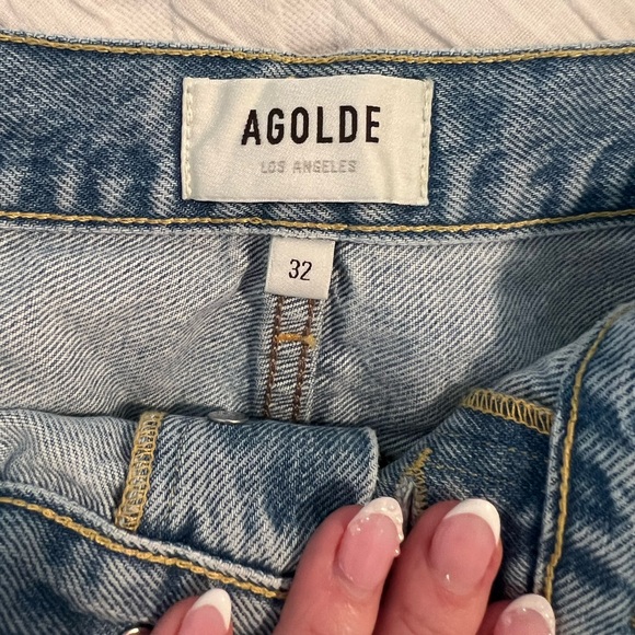 Agolde Parker shorts in Swapmeet 🩵 - Picture 3 of 5